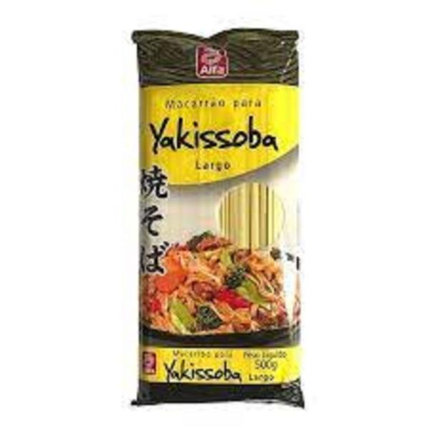 Imagem de Macarrão Alfa para Yakissoba Largo 500g