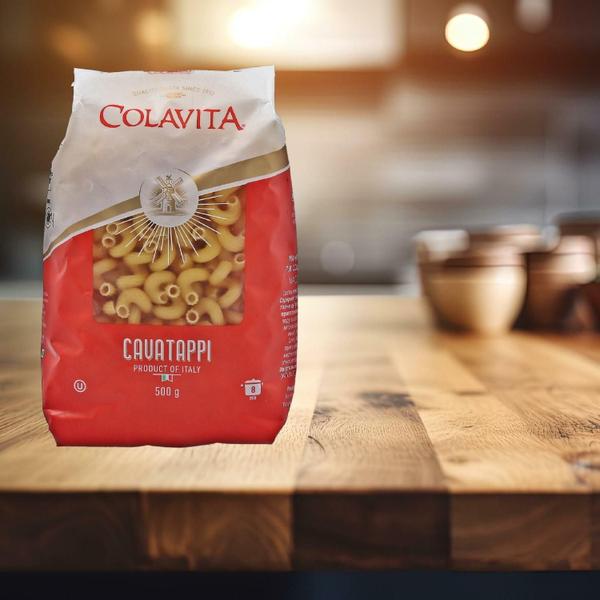 Macarrão Cavatappi Colavita Grano Duro 500G Imagem de Macarrão Cavatappi Colavita Grano Duro 500G