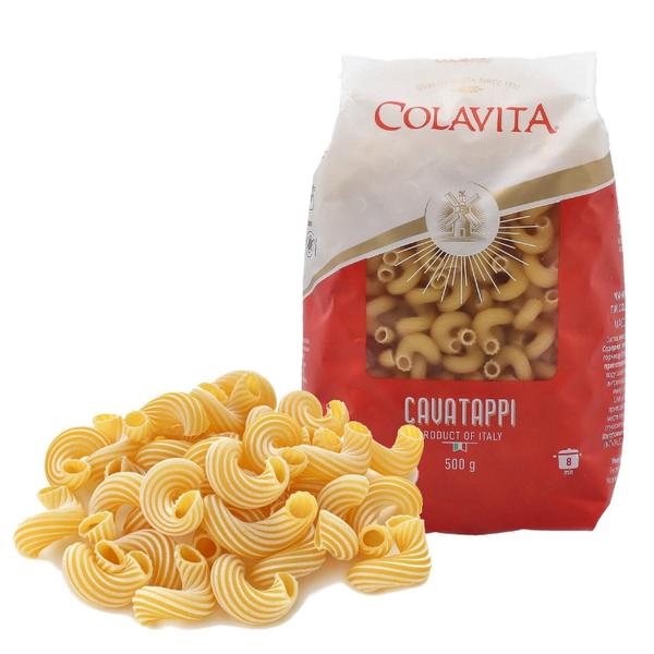 Macarrão Cavatappi Colavita Grano Duro 500G Imagem de Macarrão Cavatappi Colavita Grano Duro 500G
