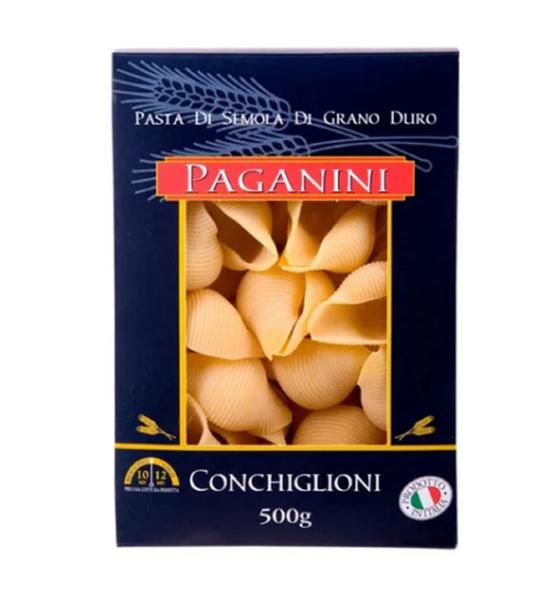 Macarrão Conchiglioni Di Grano Duro Paganini 500G Imagem de Macarrão Conchiglioni Di Grano Duro Paganini 500G