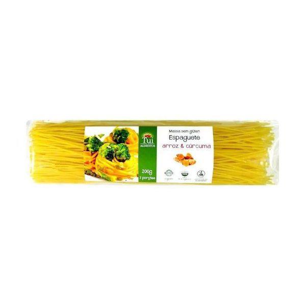 MACARRÃO DE ARROZ & CÚRCUMA SEM GLÚTEN (ESPAGUETE) PACOTE TUI 200G Imagem de MACARRÃO DE ARROZ & CÚRCUMA SEM GLÚTEN (ESPAGUETE) PACOTE TUI 200G