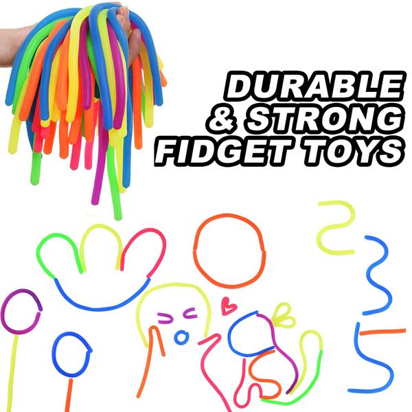 Imagem de Macarrão de macaco pequeno Fidget Toy FUMYTOYS para crianças (30 pacotes)