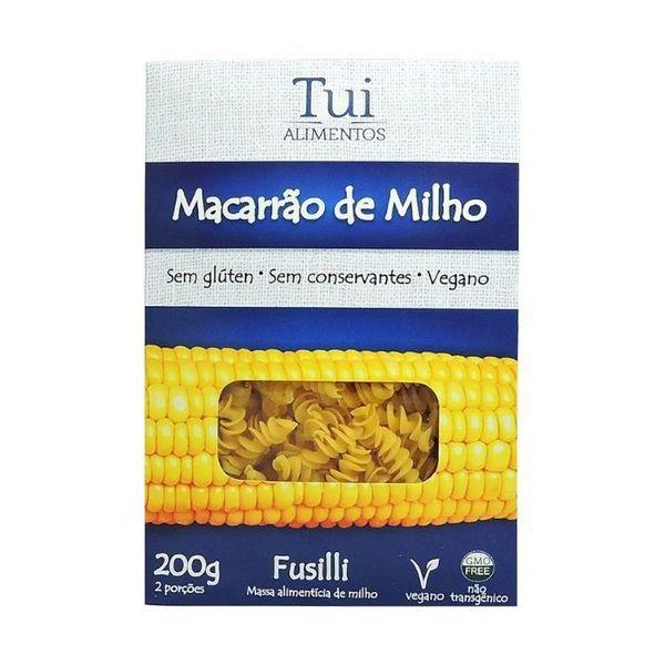 Macarrão de milho sem glúten fusilli caixa tui 200g Imagem de Macarrão de milho sem glúten fusilli caixa tui 200g