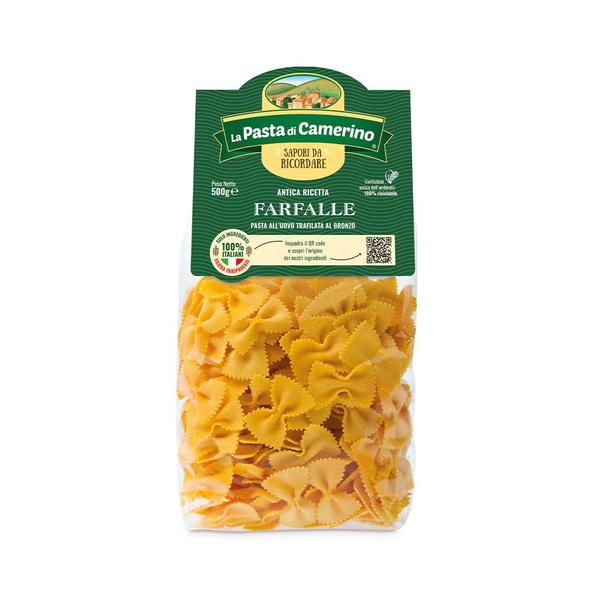 Macarrão de Sêmola Farfalle La Pasta di Camerino 500g Imagem de Macarrão de Sêmola Farfalle La Pasta di Camerino 500g