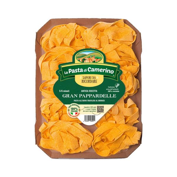 Imagem de Macarrão de Sêmola Gran Pappardelle Com Ovos La Pasta Di Camerino 500g