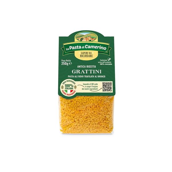 Macarrão de Sêmola Grattini La Pasta di Camerino 250g Imagem de Macarrão de Sêmola Grattini La Pasta di Camerino 250g