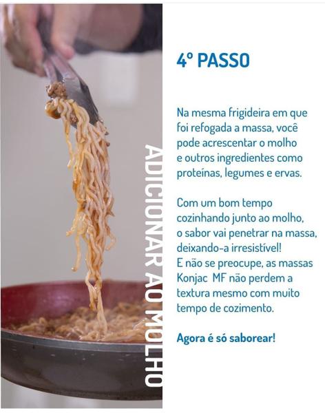 Imagem de Macarrão Espaguete Macarrão Konjac Massa MF 270g Low Carb