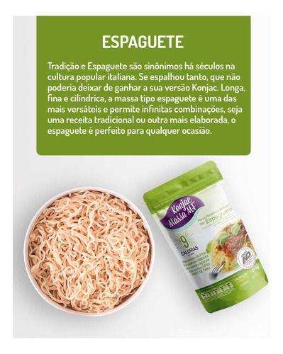 Macarrão Espaguete Sem Glúten Vegano 2 X 1kg Konjac Imagem de Macarrão Espaguete Sem Glúten Vegano 2 X 1kg Konjac