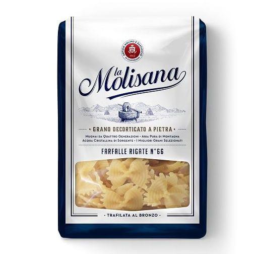Macarrão Farfalle Rigate La Molisana 500g Imagem de Macarrão Farfalle Rigate La Molisana 500g