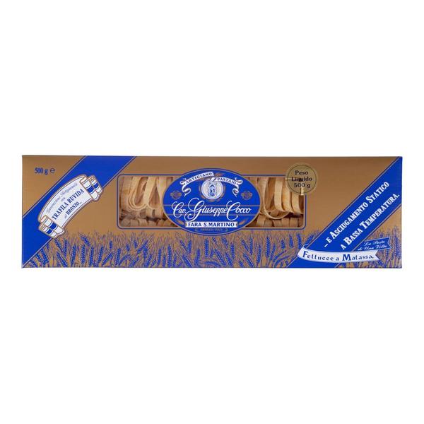 Macarrão Fettuccia Antica Nº84 Giuseppe Cocco 500g Imagem de Macarrão Fettuccia Antica Nº84 Giuseppe Cocco 500g