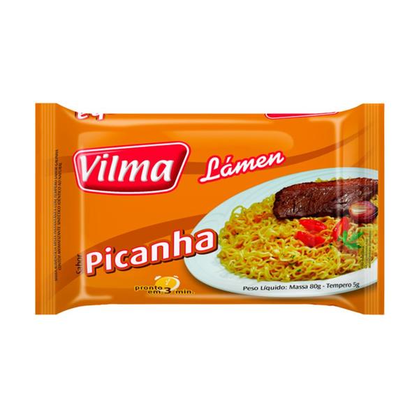 Imagem de Macarrão Instantâneo Vilma Lámen Sabor Picanha 85g