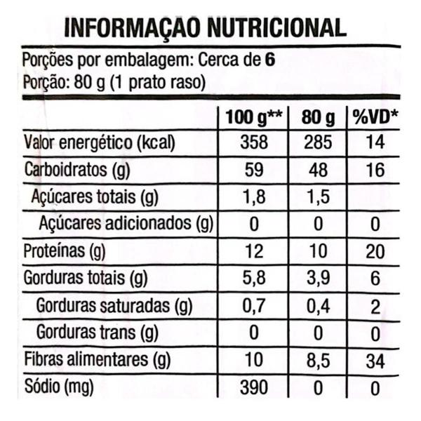 Imagem de Macarrão Integral Espaguete 500G Vitao