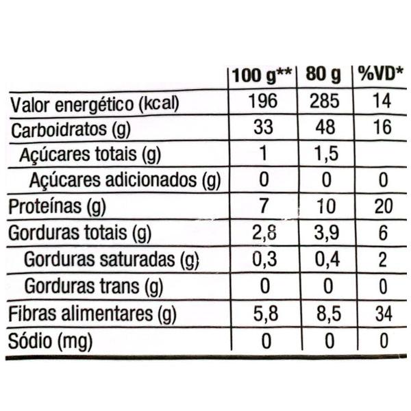 Imagem de Macarrão Integral Parafuso Tornilho 500g Vitao