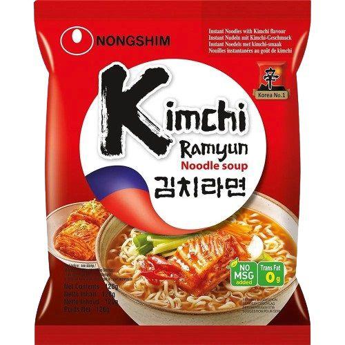 Imagem de Macarrão Lamen Coreano Kimchi Ramyun NONGSHIM 120g