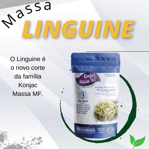 Imagem de Macarrão Linguine Zero Carboidrato Massa Mf 270g  Konjac