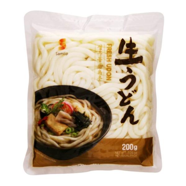 Macarrão Oriental Fresh Udon Pré-Cozido sem Tempero - 200 gramas - SAMYANG Imagem de Macarrão Oriental Fresh Udon Pré-Cozido sem Tempero - 200 gramas