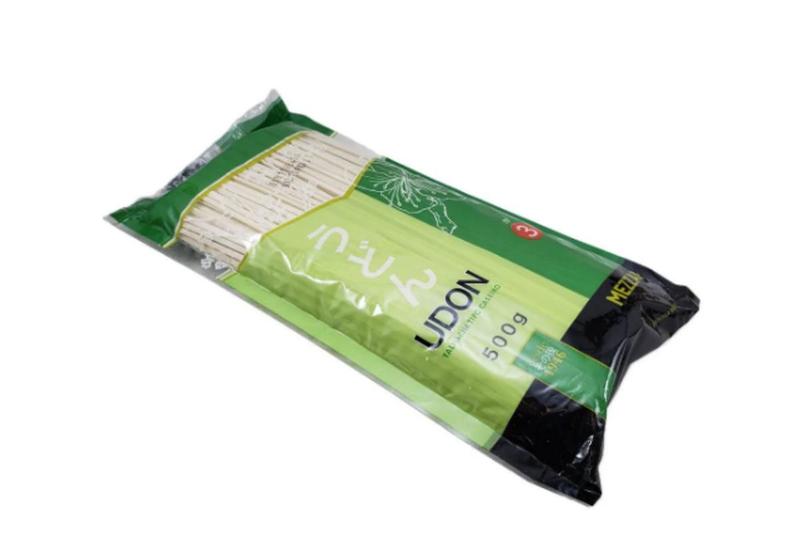 Macarrão Oriental Udon Nº3 500g Mezzani Imagem de Macarrão Oriental Udon Nº3 500g Mezzani