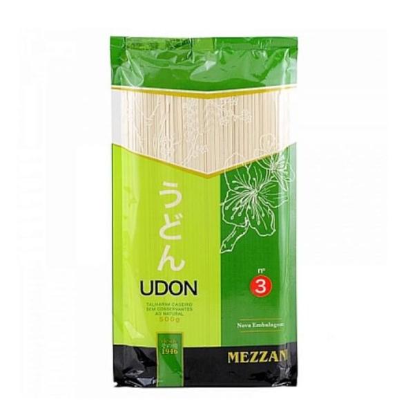 Macarrão Oriental Udon Nº3 500g Mezzani Imagem de Macarrão Oriental Udon Nº3 500g Mezzani