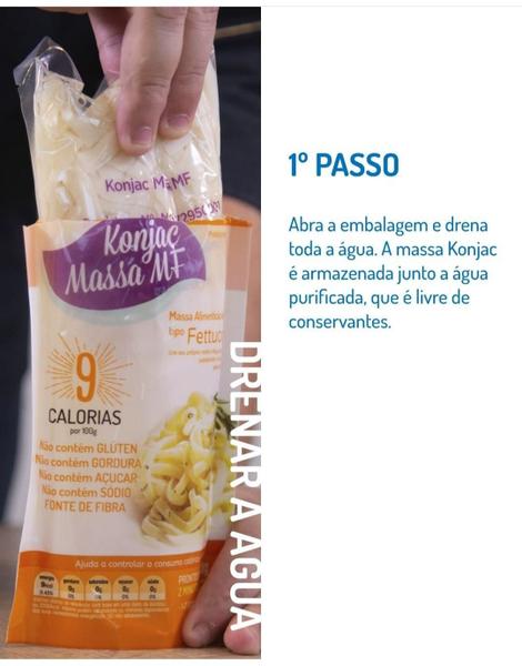 Macarrão Penne Macarrão Konjac Massa MF 270g Low Carb Imagem de Macarrão Penne Macarrão Konjac Massa MF 270g Low Carb