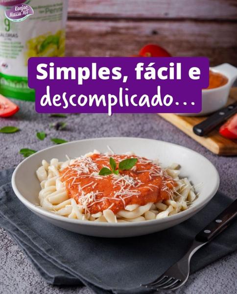 Macarrão Penne Macarrão Konjac Massa MF 270g Low Carb Imagem de Macarrão Penne Macarrão Konjac Massa MF 270g Low Carb