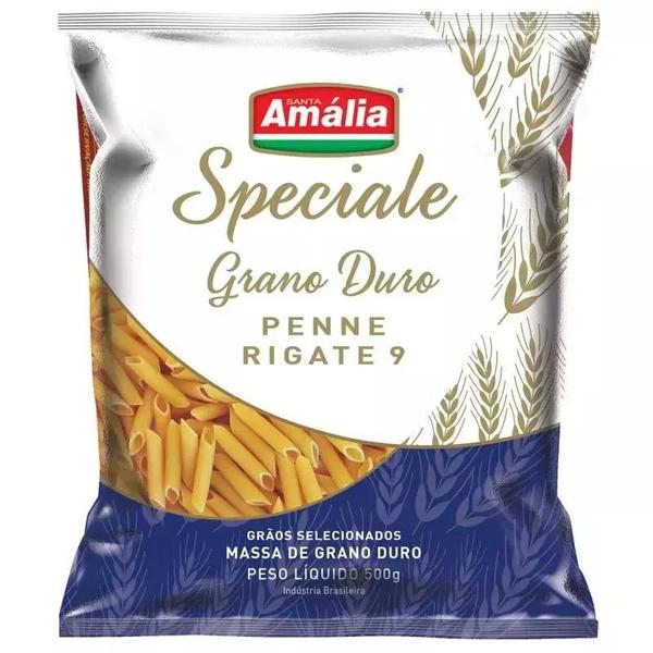 Imagem de Macarrão Penne Rigate Santa Amália Grano Duro N9 500g