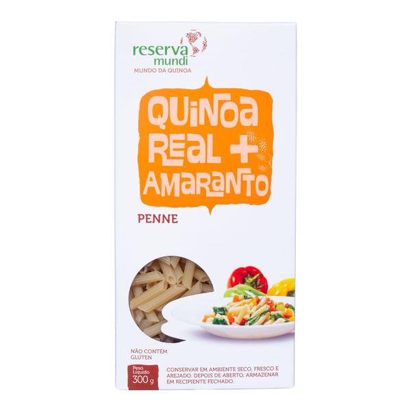 Imagem de Macarrão Quinoa Amaranto Penne Mundo Da Quinoa 300g