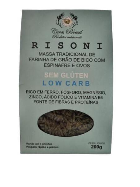 Macarrão Risoni Grão Bico E Espinafre Sem Glúten Ceres 200G - Ceres Brasil Imagem de Macarrão Risoni Grão Bico E Espinafre Sem Glúten Ceres 200G