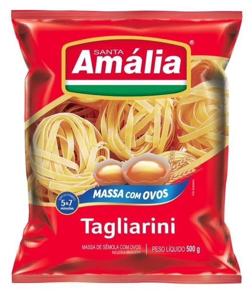 Imagem de Macarrão Santa Amália 500g Com Ovos Tagliarini