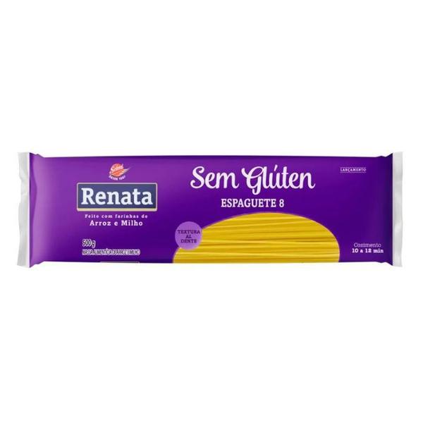 Macarrão Sem Glúten Espaguete Renata 500g Imagem de Macarrão Sem Glúten Espaguete Renata 500g