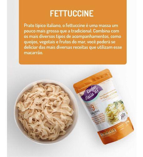 Macarrão Sem Gluten Fettuccine 2 X 270g Konjac Shirataki Imagem de Macarrão Sem Gluten Fettuccine 2 X 270g Konjac Shirataki