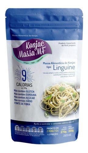 Imagem de Macarrão Sem Gluten Linguine 270g Konjac Massa Shirataki