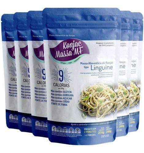 Imagem de Macarrão Sem Gluten Linguine 4 X 270g Konjac Shirataki