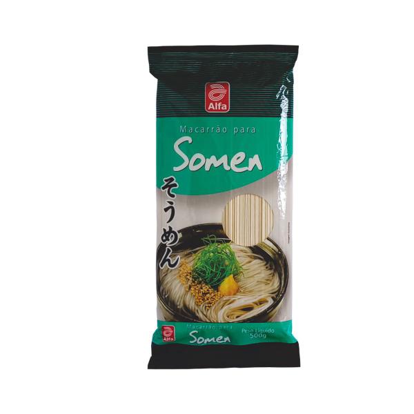 Macarrão Somen Alfa 500g Imagem de Macarrão Somen Alfa 500g