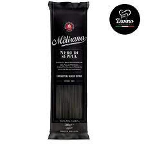 Imagem de Macarrão Spaghetti Nero Di Sepia La Molisana 500g