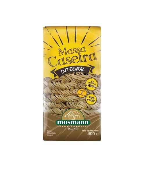 Macarrão Talharim Massa Caseira Integral Mosmann 400G Imagem de Macarrão Talharim Massa Caseira Integral Mosmann 400G