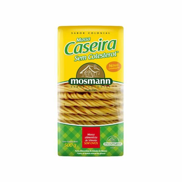 Macarrão Talharim Massa Caseira Sem Colesterol Mosmann 500g Imagem de Macarrão Talharim Massa Caseira Sem Colesterol Mosmann 500g
