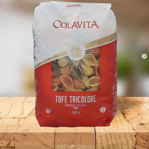 Imagem de Macarrão Tofe Tricolore COLAVITA Grano Duro 500g