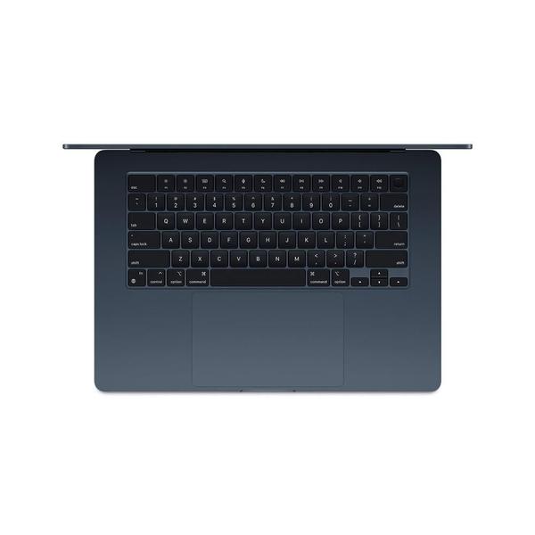 Imagem de MacBook Air Apple 15", M3, CPU de 8 Núcleos, GPU de 10 Núcleos, 16GB RAM, SSD, 512GB, Meia-noite - MXD43BZ/A