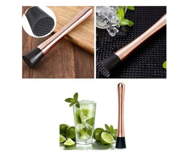 Imagem de Macerador Caipirinhas Mojito Amassador Rose Gold Bartender