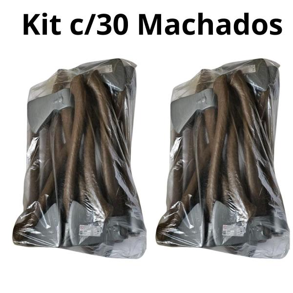 Imagem de Machado lenhador fantasia plástico kit c/30 unidades