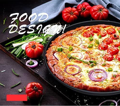 Imagem de MACONEE 12inch Universal Micro-ondas Crisper Pan/Micro-ondas Cookware Crispy Plate Fry Pan, Panela de Micro-ondas para Reaquecer Pizza Congelada, Nuggets de Frango Torrada Francesa com Efeito Crisp!