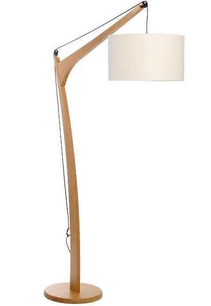 Imagem de Madelustre Coluna Amanda 1lamp E27 Castanho Claro 2771ct