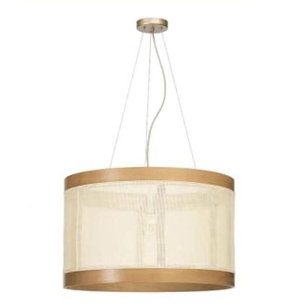 Madelustre Pendente Nuts 53cm 1lamp E27 Castanho - CHAFARIZ - Materiais de Construção Imagem de Madelustre Pendente Nuts 53cm 1lamp E27 Castanho