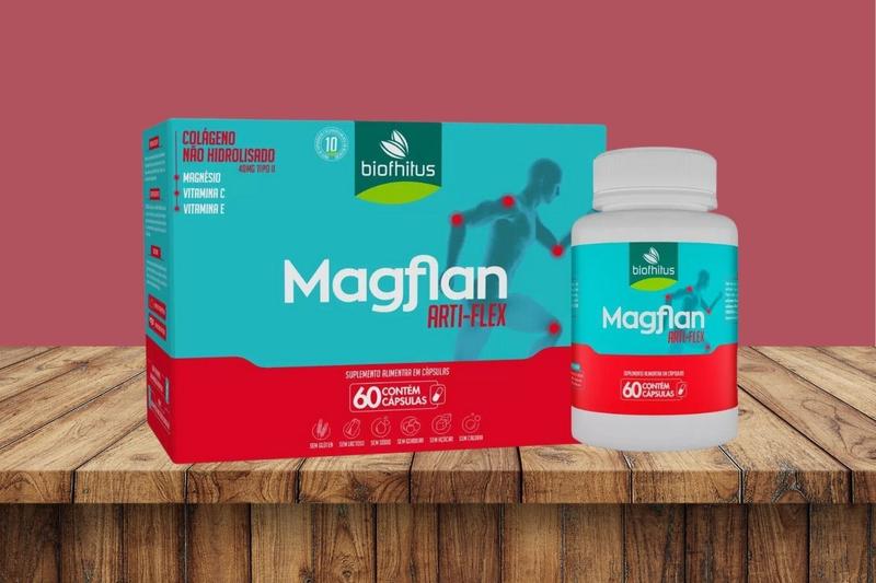 Magflan Arti-Flex C60 Cáps - Biofhitus Laboratorio Nut Imagem de Magflan Arti-Flex C60 Cáps