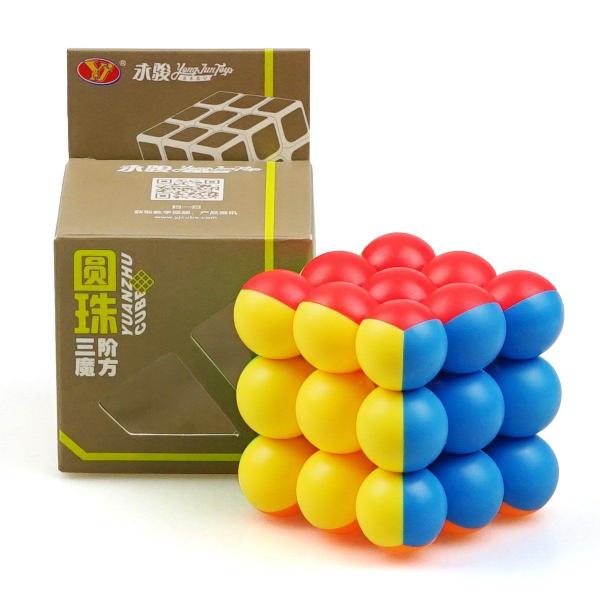 Imagem de Magic Cube CuberSpeed YJ 3x3 Ball Cube Bead sem adesivo