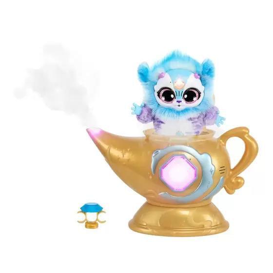 Imagem de Magic Mixies Genie Lamp - Lâmpada Mágica Surpresa Com 60 Sons , Reações e Luzes  Azul - Candide