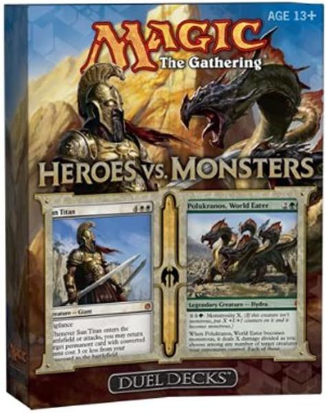 Imagem de Magic The Gathering : Heres vs. Monsters (2 decks temáticos de edição limitada)