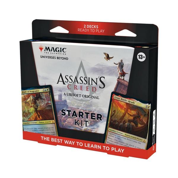 Imagem de Magic The Gathering Starter Kit Inicial Assassin's Creed Ingles Jogo de Cartas