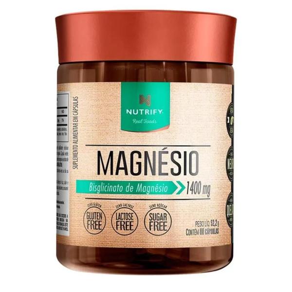 Imagem de Magnésio 1400mg Cognitivo 60 Capsulas Nutrify