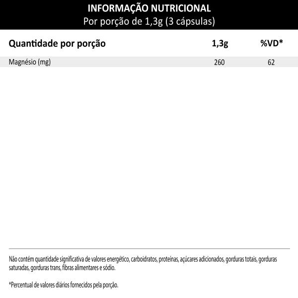 Imagem de Magnesio bisglicinato 90 cáps  central nutrition